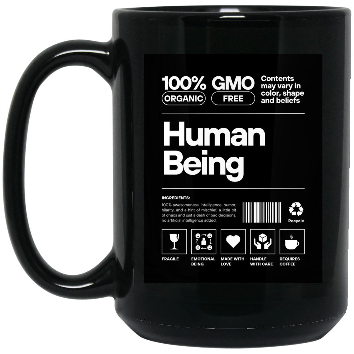 Human Being Mug